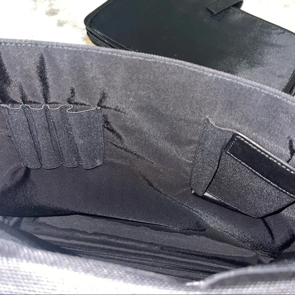 BOSS Hugo boss men leather briefcase